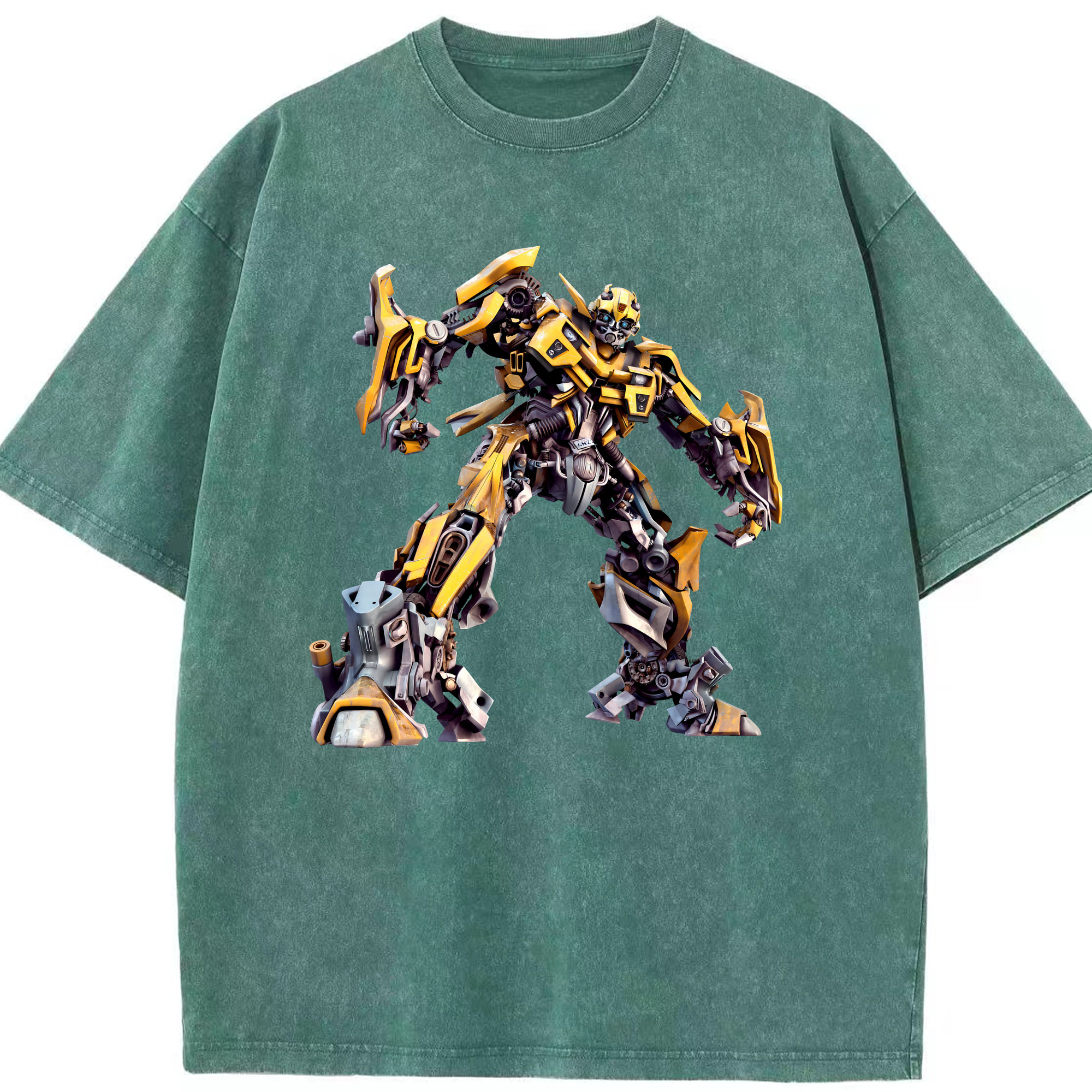 （画像用） Transformers トランスフォーマー 綿100% ヴィンテージ風 半袖Tシャツ（フロントプリント）